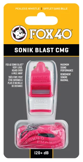 Fox40 Sonik Blast CMG whistle with Neck Lanyard - Image 4