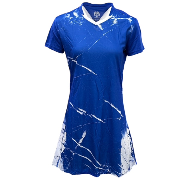 Mitzuma Blaze Sublimated Netball Kit - Complete Set (dresses and hotpants) (new for 2026) (adults and youth available) - Image 4
