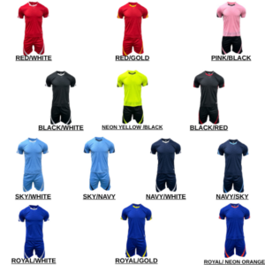 Mitzuma Denmark Soccer Kit - Complete Set (adults)