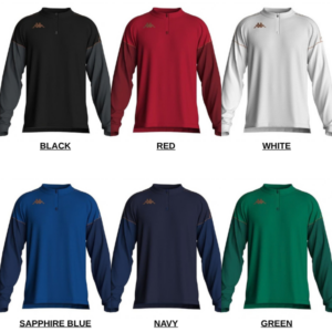 Kappa Massolo 1/4 Zip Tracksuit Top (adults and youths available)