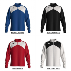 Kappa Iarella Full Zip Tracksuit Jacket (adults and youths available)